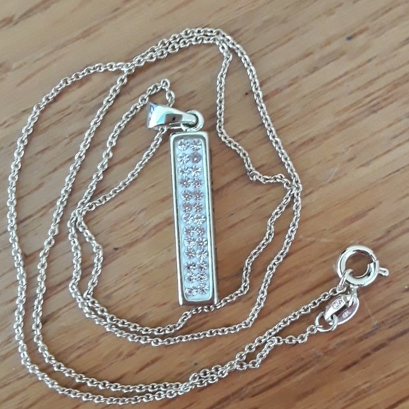 NWOT Crystal and Gold Infinite Destiny 18" Necklac - Picture 8 of 8